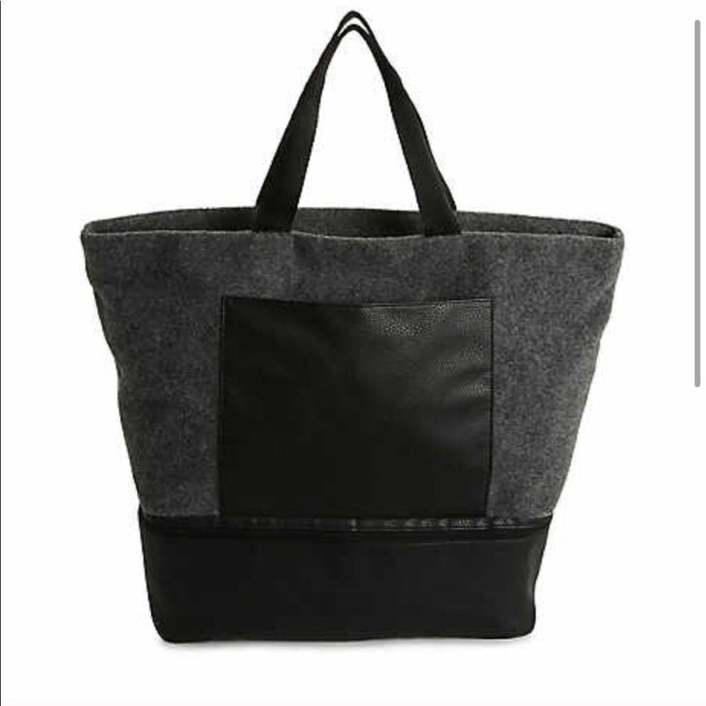 Grey tote